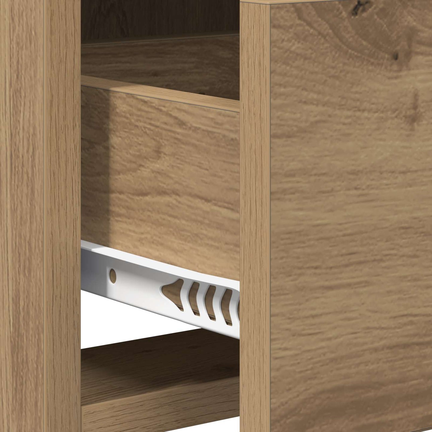 vidaXL Ντουλάπι TV 100 x 33 x 47 εκ Artisan Δρυς Επεξεργασμένο Ξύλο