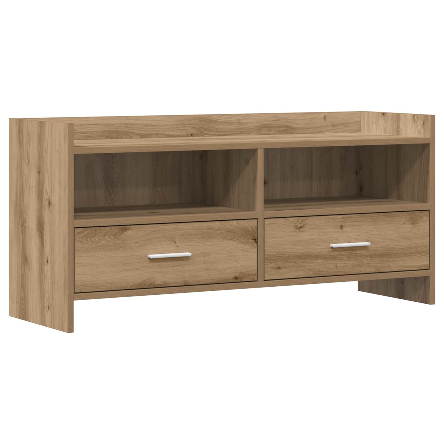 vidaXL Ντουλάπι TV 100 x 33 x 47 εκ Artisan Δρυς Επεξεργασμένο Ξύλο