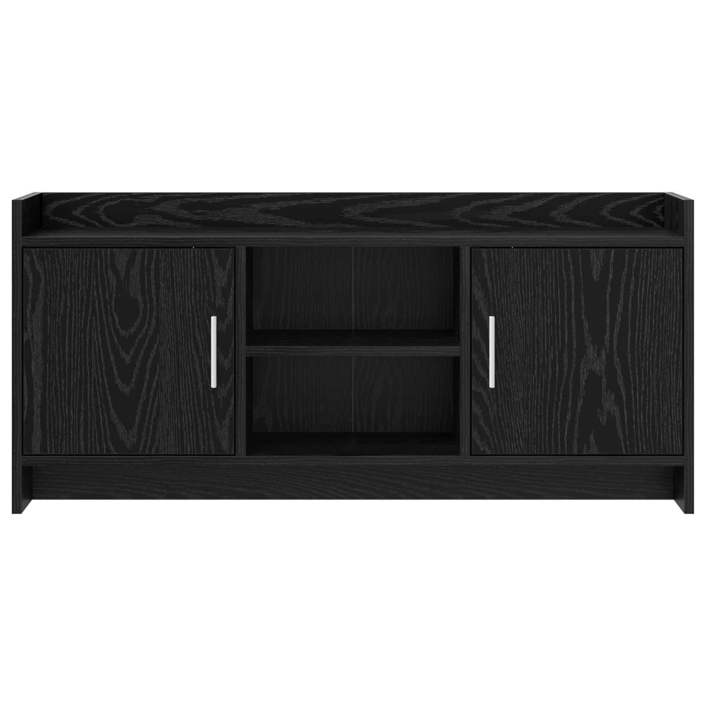 vidaXL Ντουλάπι TV 102 x 33 x 47 εκ Μαύρη Δρυς Επεξεργασμένο Ξύλο