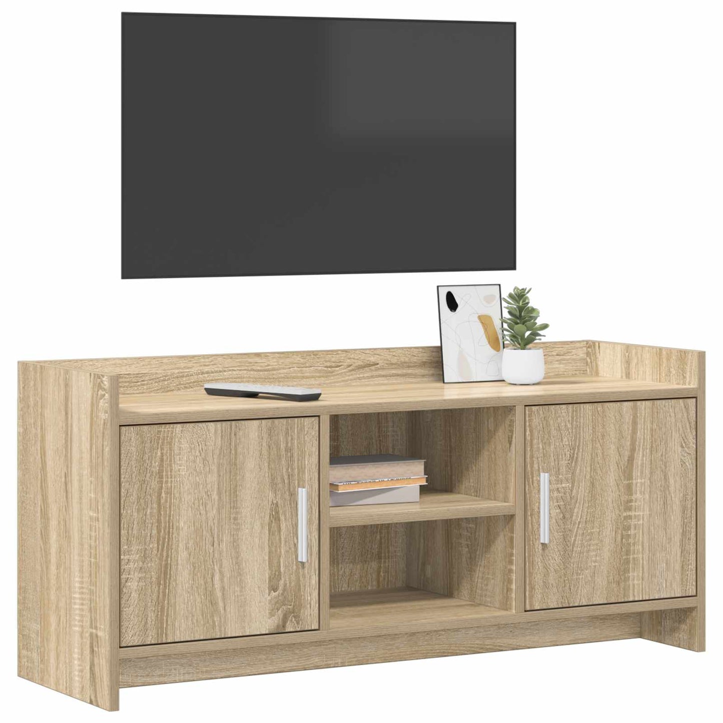 vidaXL Ντουλάπι TV 102 x 33 x 47 εκ Sonoma Δρυς Επεξεργασμένο Ξύλο