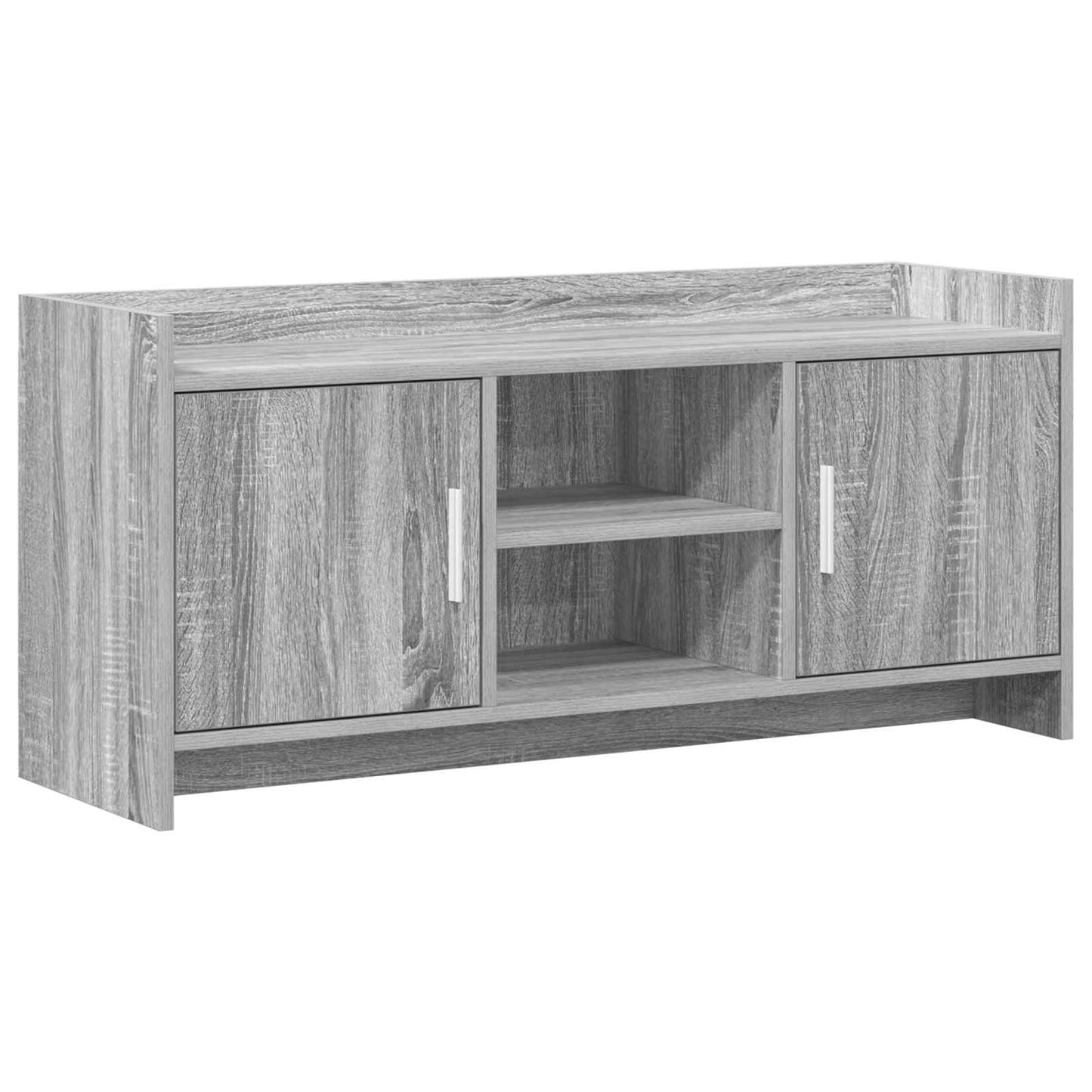 vidaXL Ντουλάπι TV 102 x 33 x 47 εκ Γκρι Sonoma Επεξεργασμένο Ξύλο