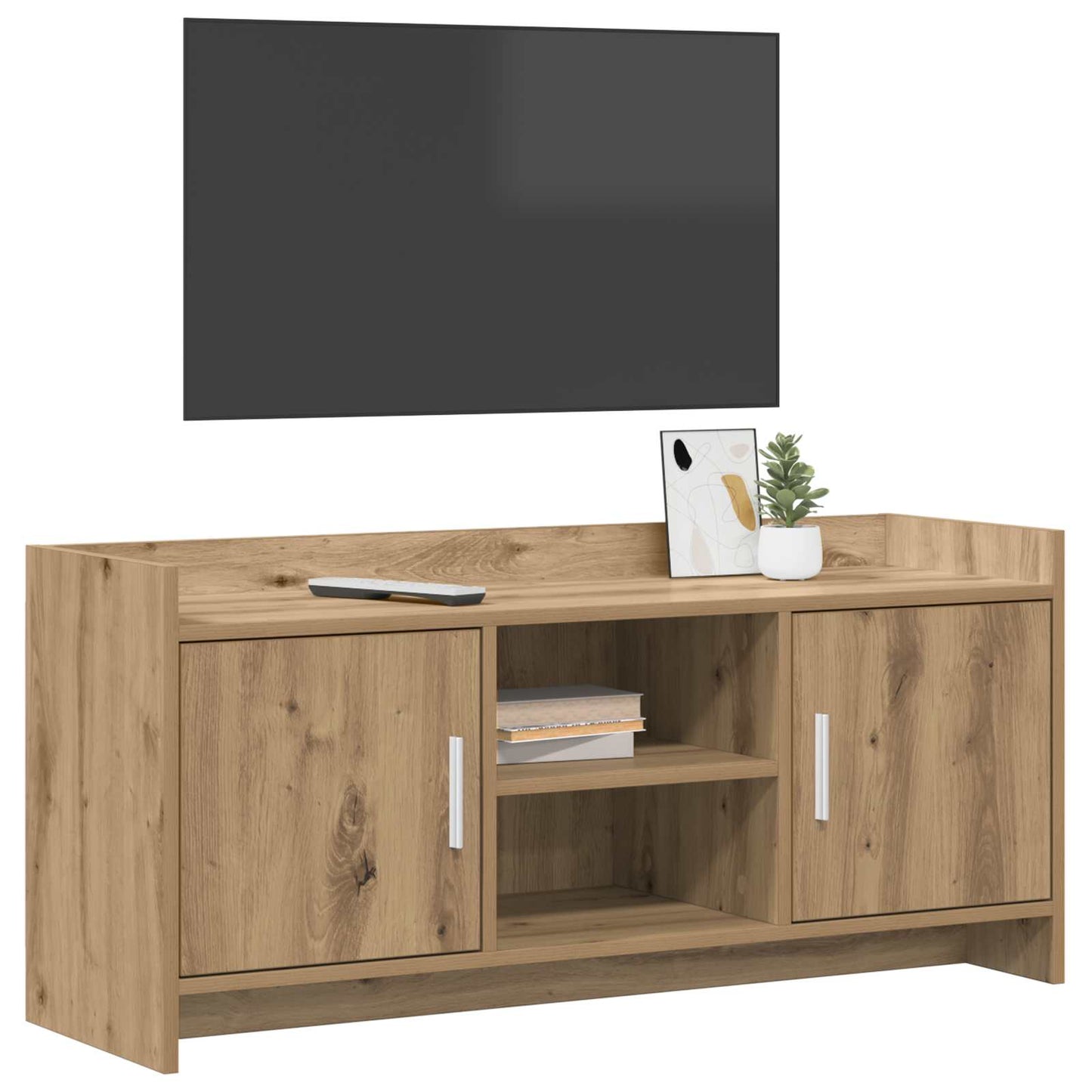 vidaXL Ντουλάπι TV 102 x 33 x 47 εκ Artisan Δρυς Επεξεργασμένο Ξύλο