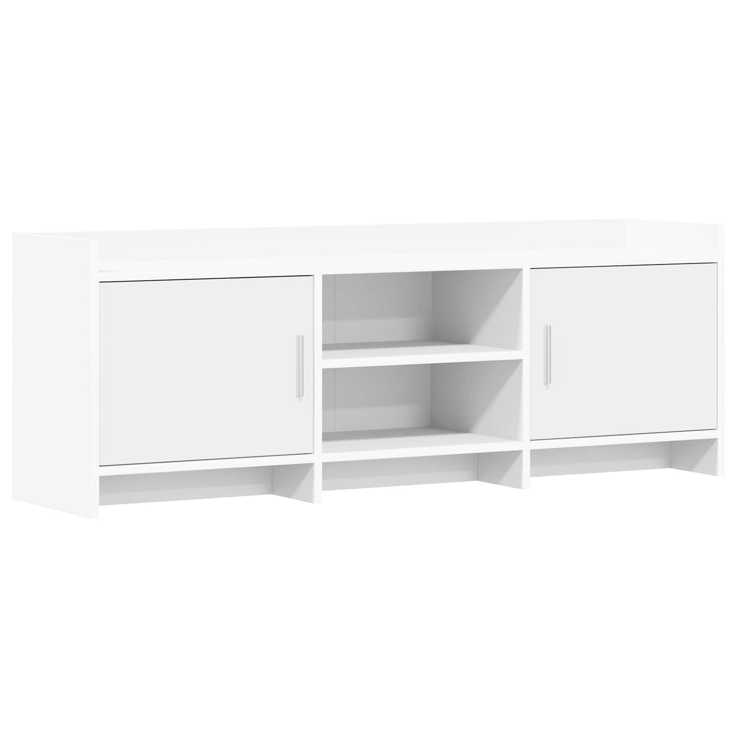 vidaXL Ντουλάπι TV 130 x 33 x 47 εκ Λευκό Επεξεργασμένο Ξύλο
