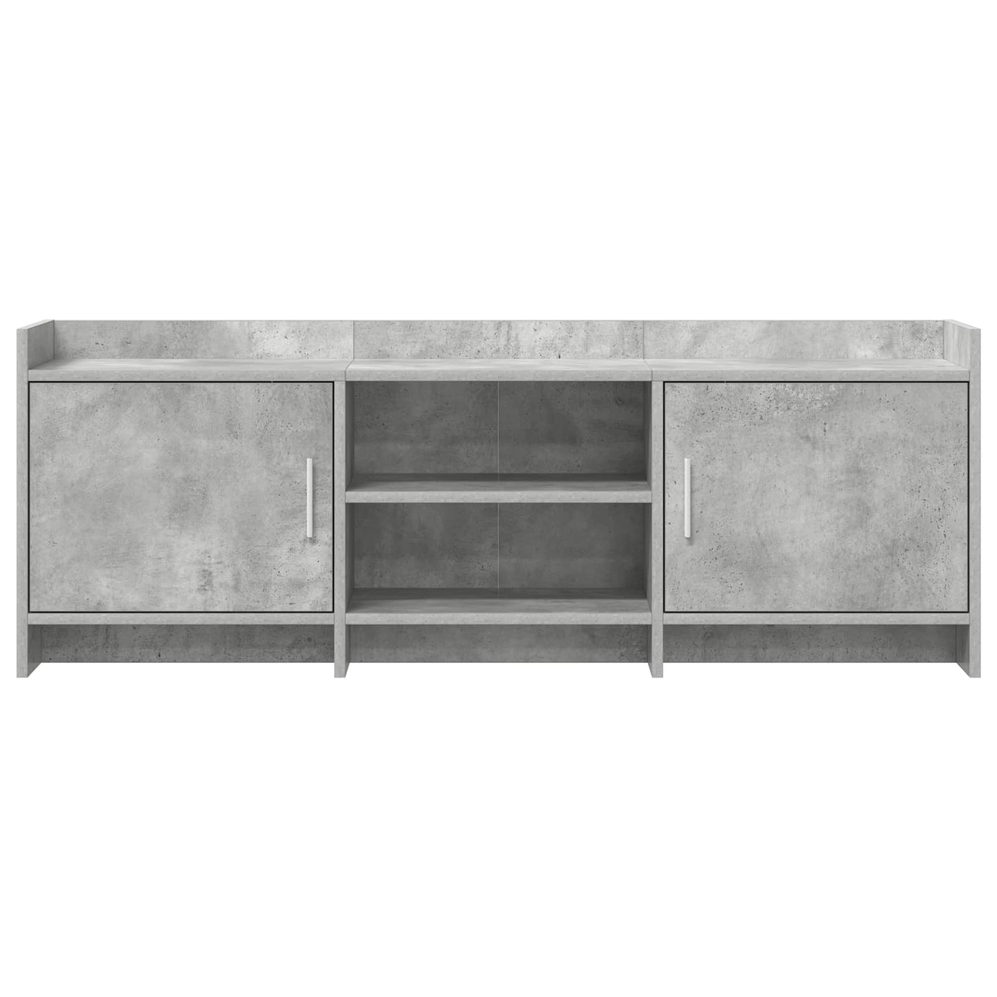 vidaXL Ντουλάπι TV 130 x 33 x 47 εκ Γκρι Σκυροδέματος