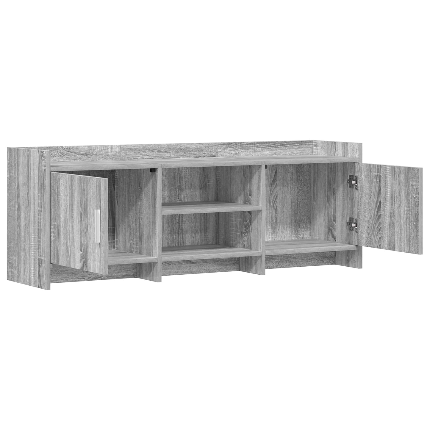 vidaXL Ντουλάπι TV 130 x 33 x 47 εκ Γκρι Sonoma Επεξεργασμένο Ξύλο