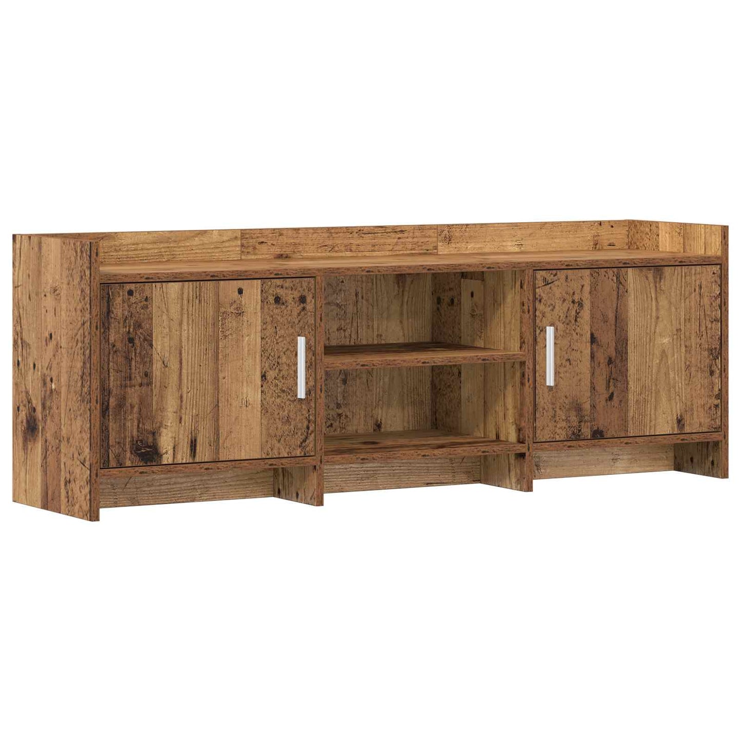 vidaXL Ντουλάπι TV 130 x 33 x 47 εκ Παλαιωμένο ξύλο Επεξεργασμένο Ξύλο
