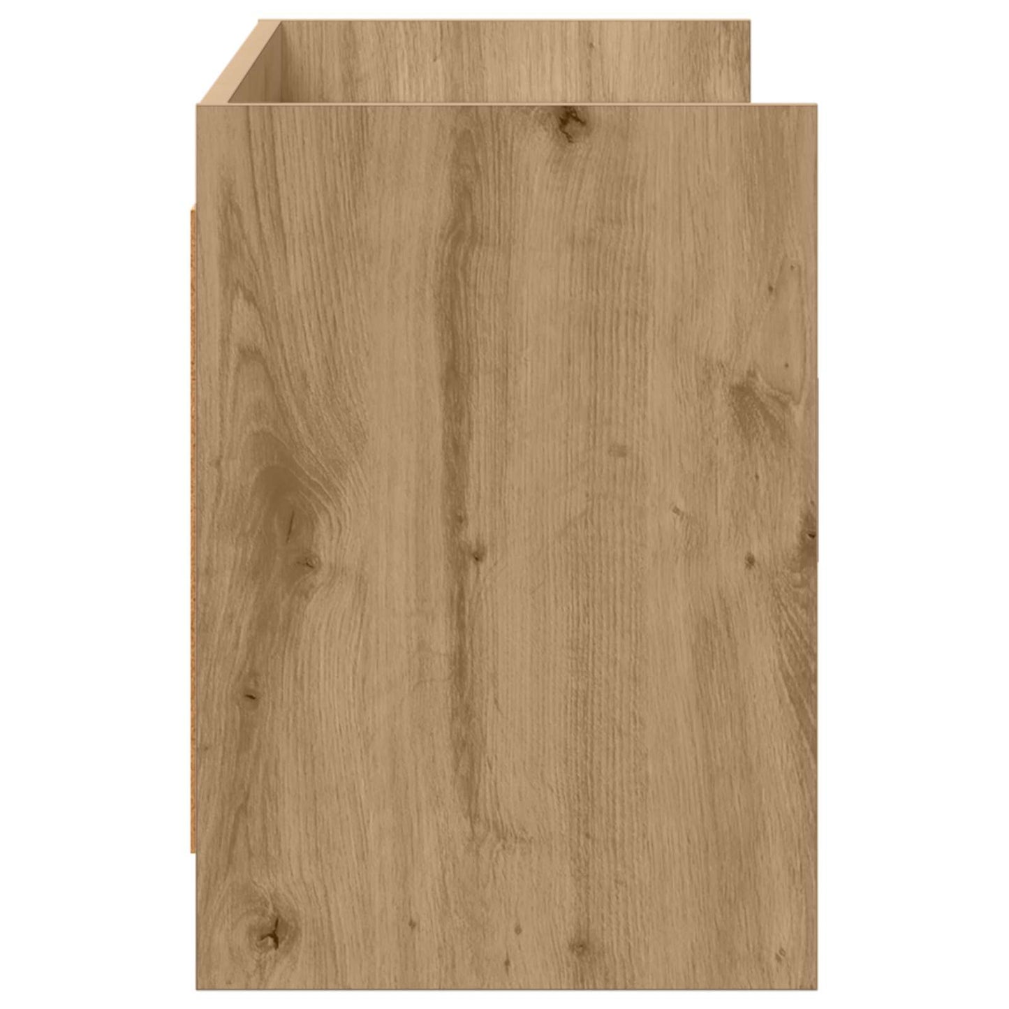 vidaXL Ντουλάπι TV 130 x 33 x 47 εκ Artisan Δρυς Επεξεργασμένο Ξύλο