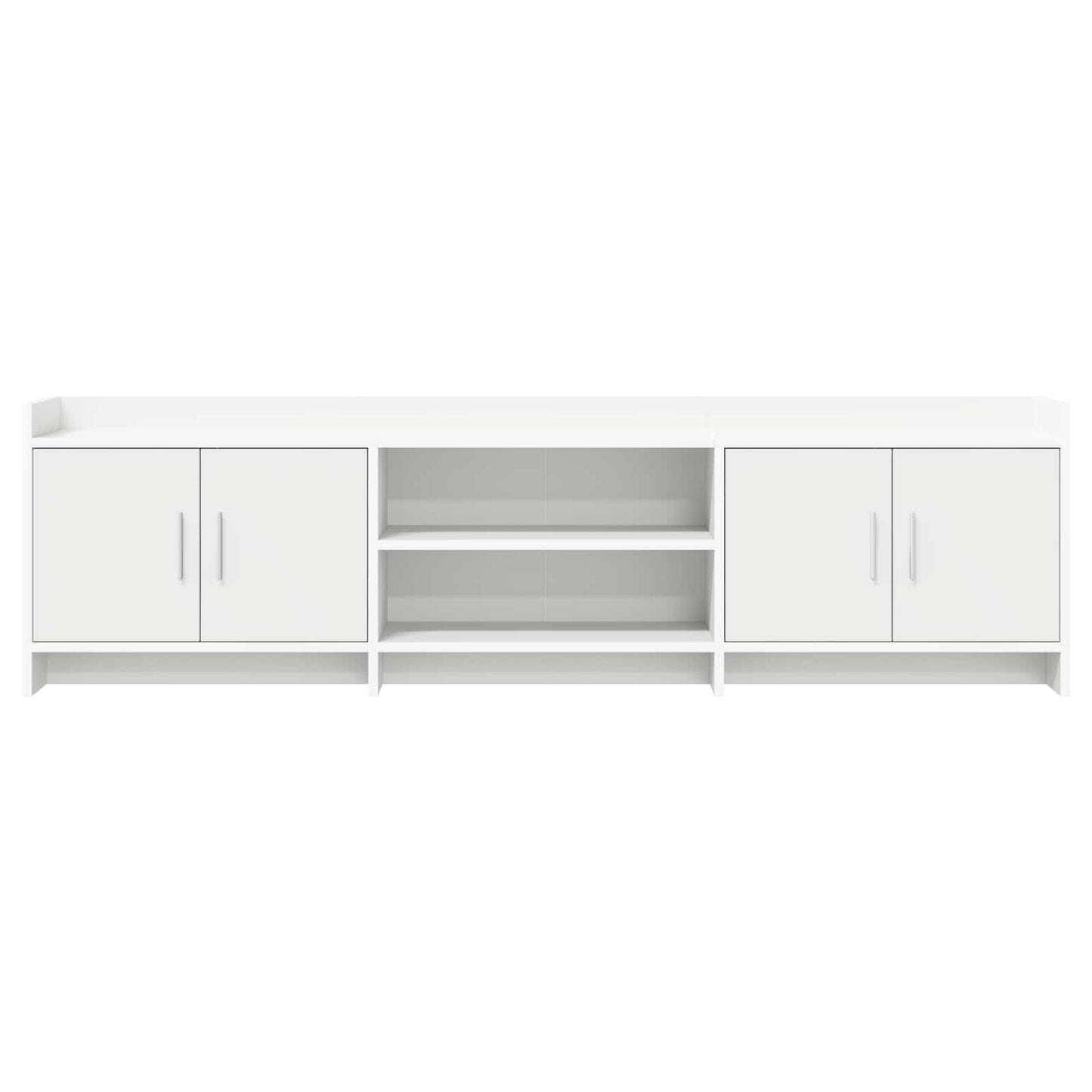 vidaXL Ντουλάπι TV 168 x 33 x 47 εκ. Λευκό Επεξεργασμένο Ξύλο
