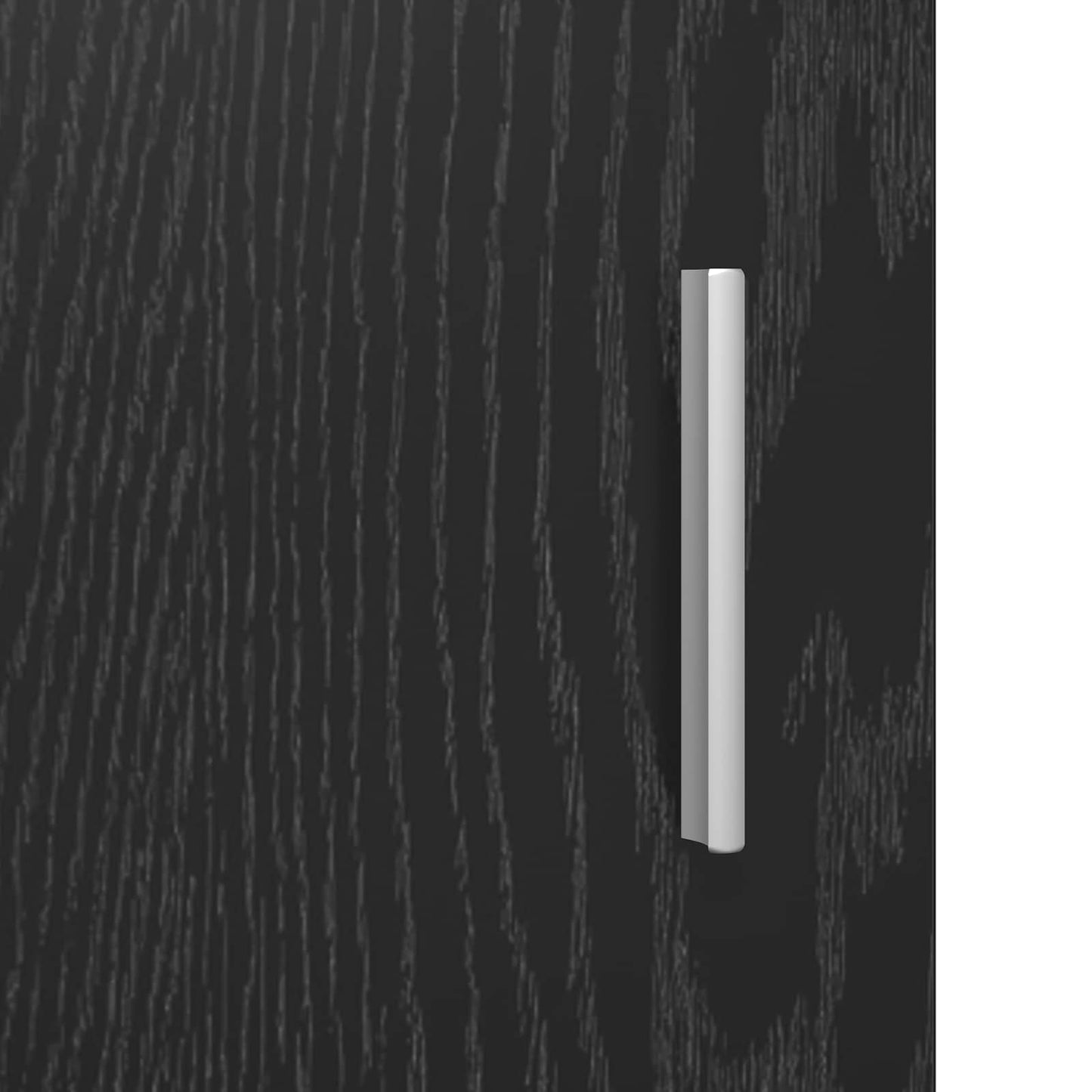 vidaXL Ντουλάπι TV 168 x 33 x 47 εκ. Μαύρη Δρυς Επεξεργασμένο Ξύλο