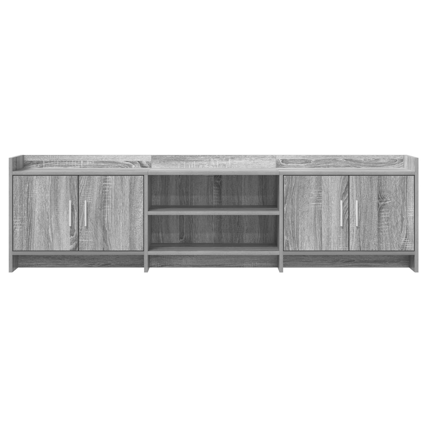 vidaXL Ντουλάπι TV 168 x 33 x 47 εκ. Γκρι Sonoma Επεξεργασμένο Ξύλο
