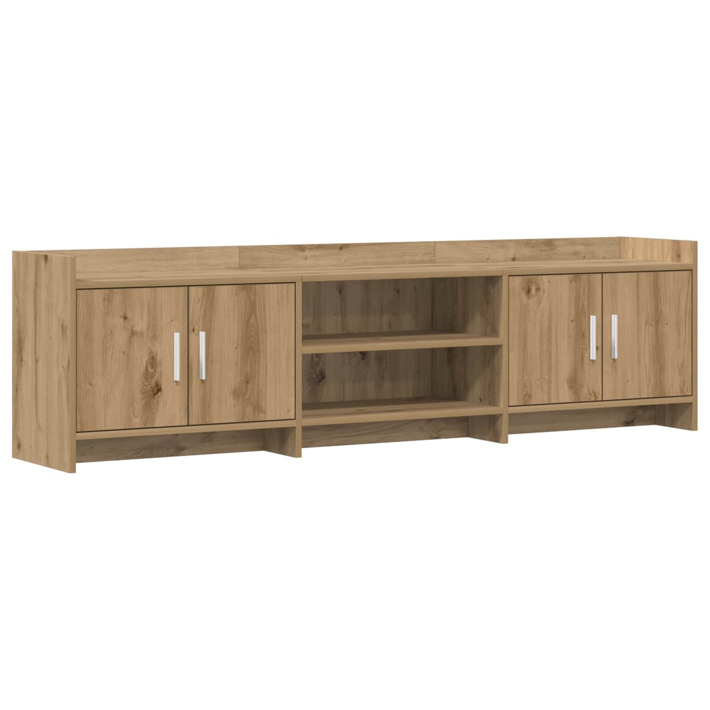 vidaXL Ντουλάπι TV 168 x 33 x 47 εκ. Artisan Δρυς Επεξεργασμένο Ξύλο