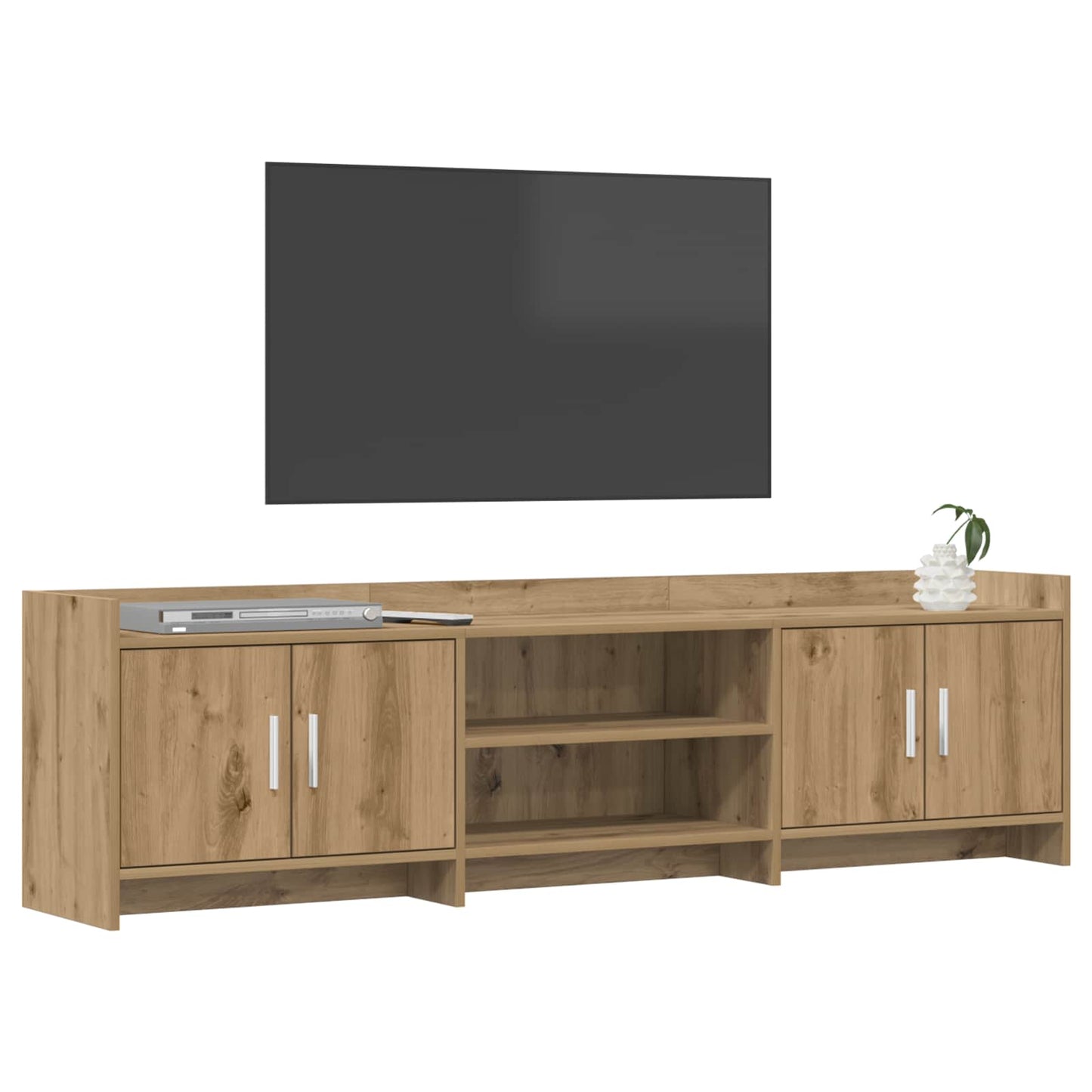 vidaXL Ντουλάπι TV 168 x 33 x 47 εκ. Artisan Δρυς Επεξεργασμένο Ξύλο