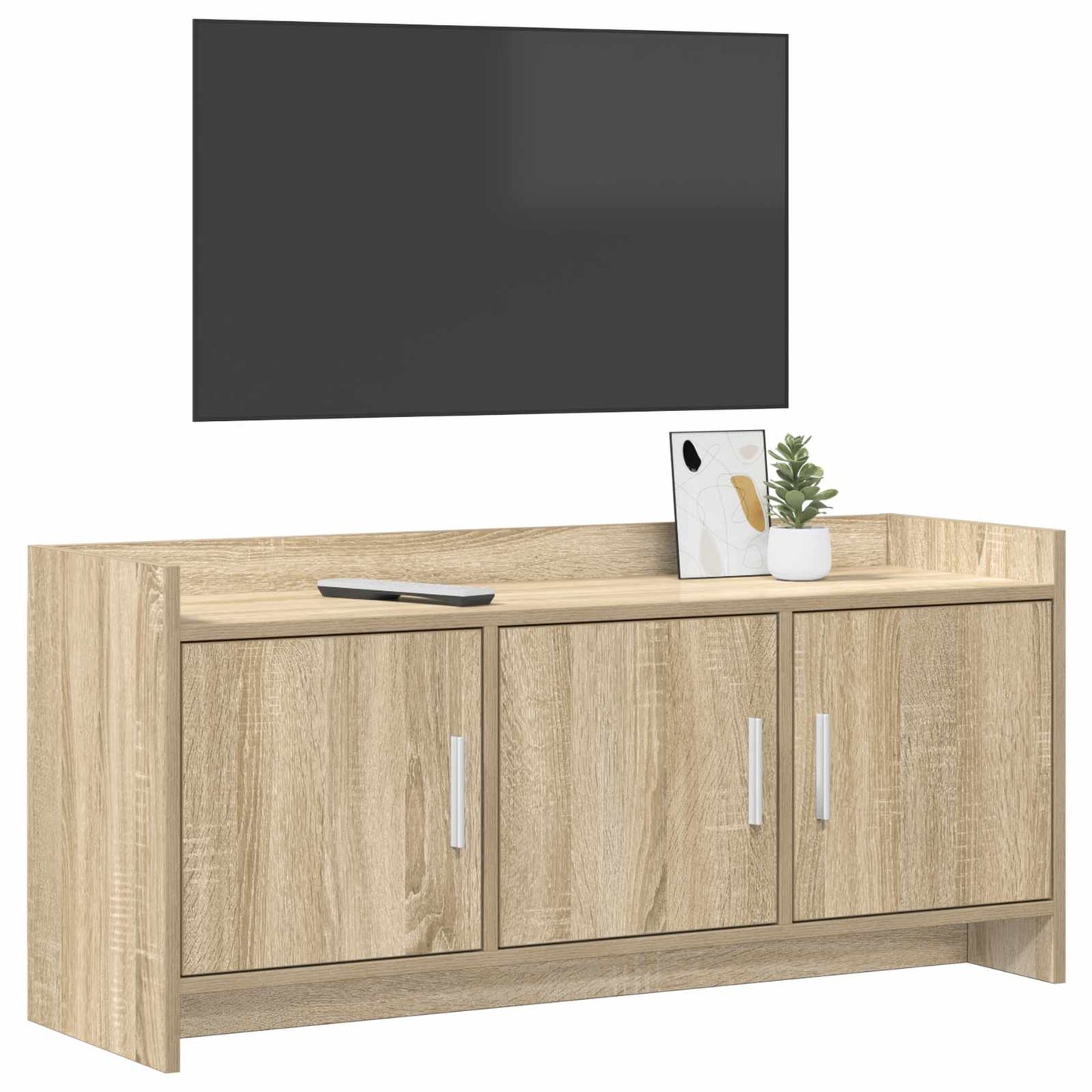 vidaXL Ντουλάπι TV 102 x 33 x 47 εκ Sonoma Δρυς Επεξεργασμένο Ξύλο