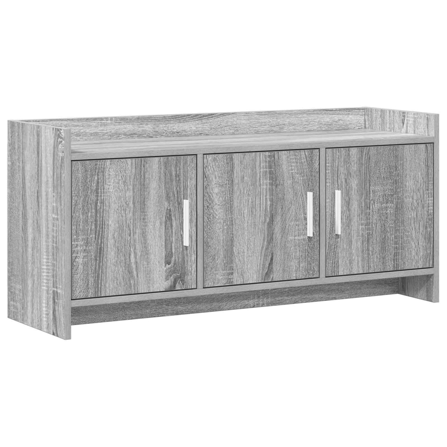 vidaXL Ντουλάπι TV 102 x 33 x 47 εκ Γκρι Sonoma Επεξεργασμένο Ξύλο