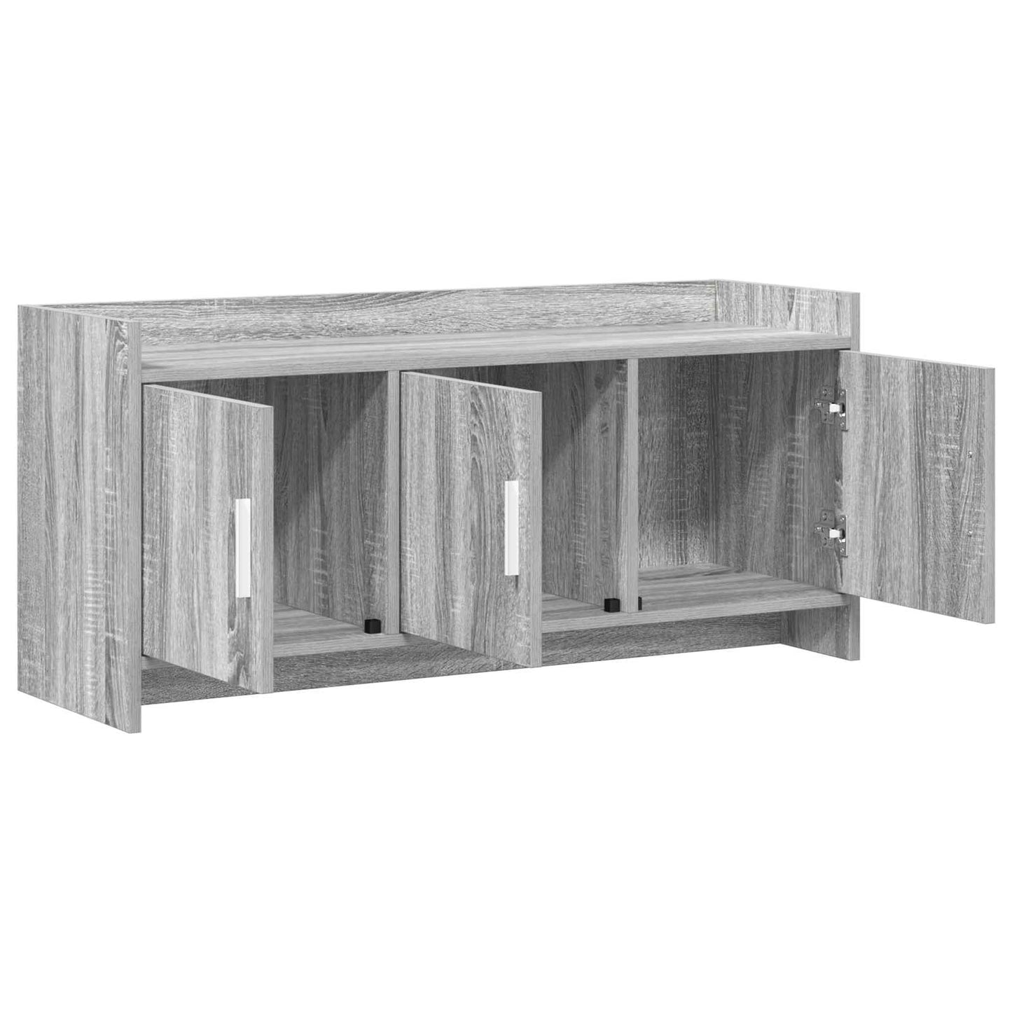 vidaXL Ντουλάπι TV 102 x 33 x 47 εκ Γκρι Sonoma Επεξεργασμένο Ξύλο