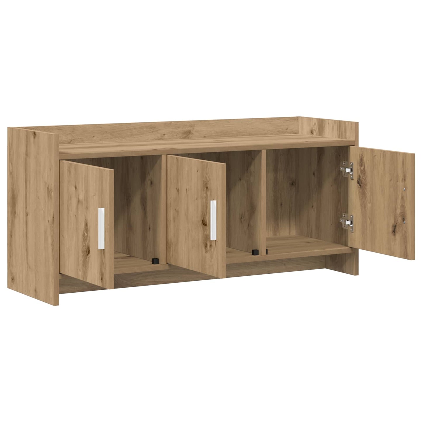 vidaXL Ντουλάπι TV 102 x 33 x 47 εκ Artisan Δρυς Επεξεργασμένο Ξύλο