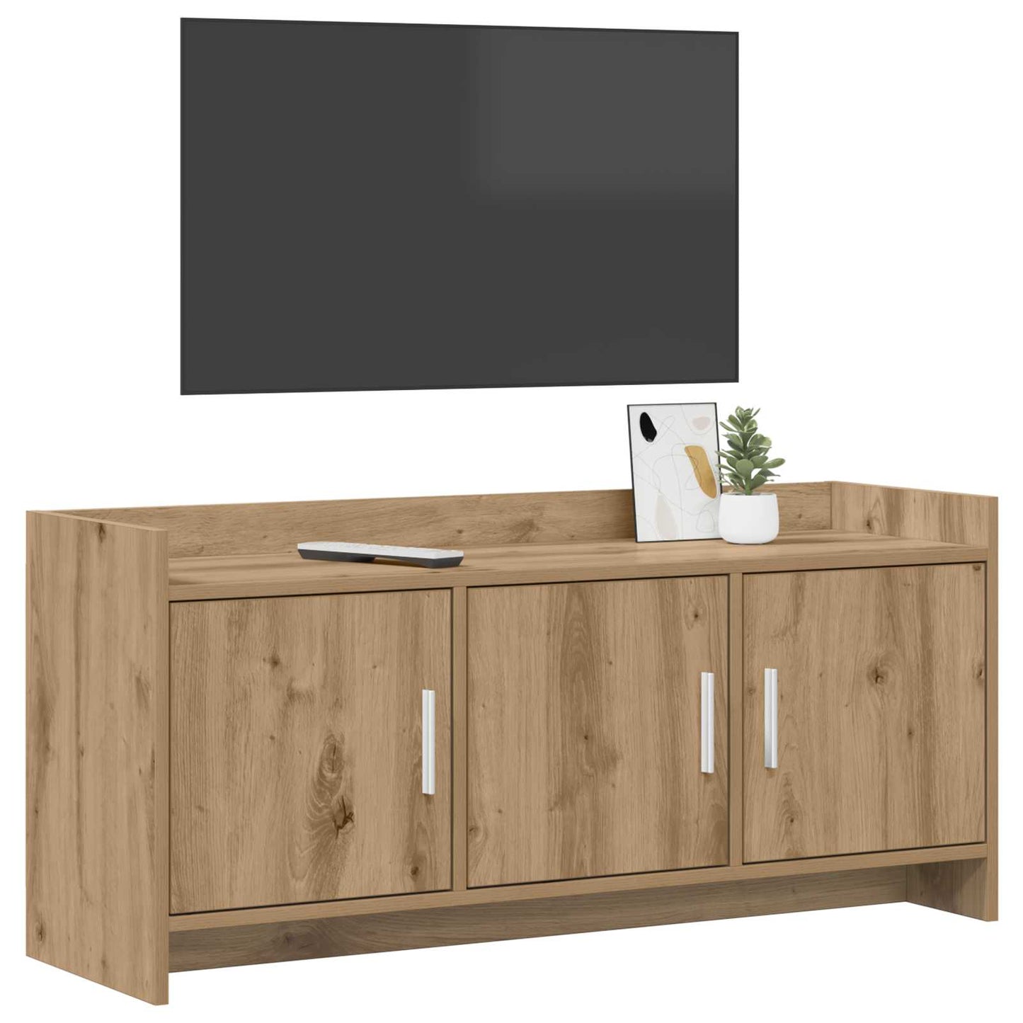 vidaXL Ντουλάπι TV 102 x 33 x 47 εκ Artisan Δρυς Επεξεργασμένο Ξύλο