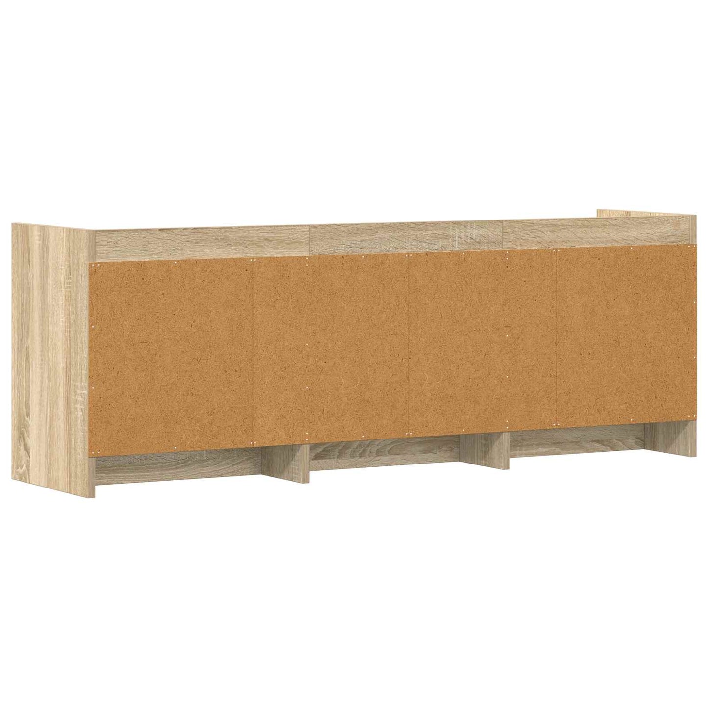 vidaXL Ντουλάπι TV 130 x 33 x 47 εκ Sonoma Δρυς Επεξεργασμένο Ξύλο