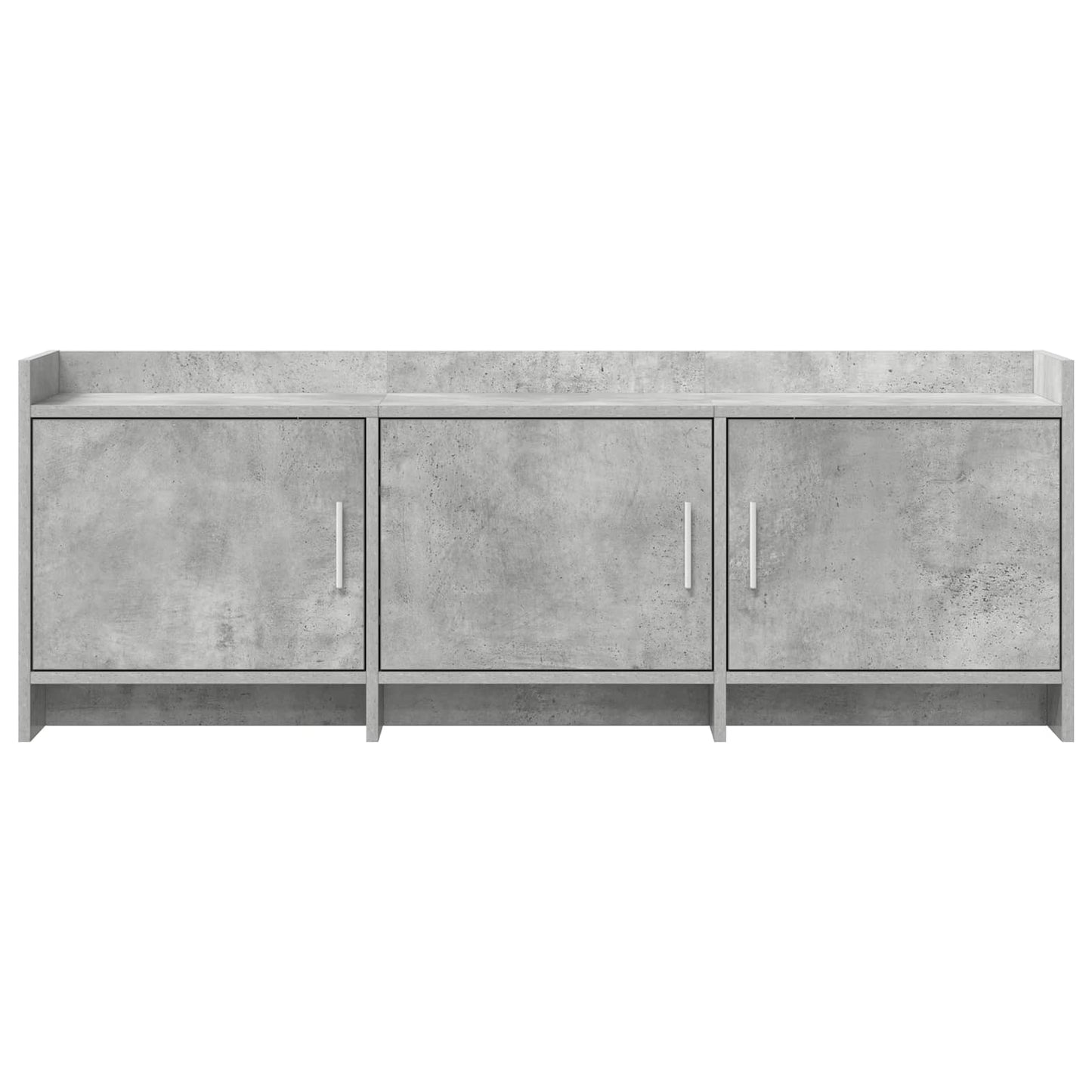 vidaXL Ντουλάπι TV 130 x 33 x 47 εκ Γκρι Σκυροδέματος