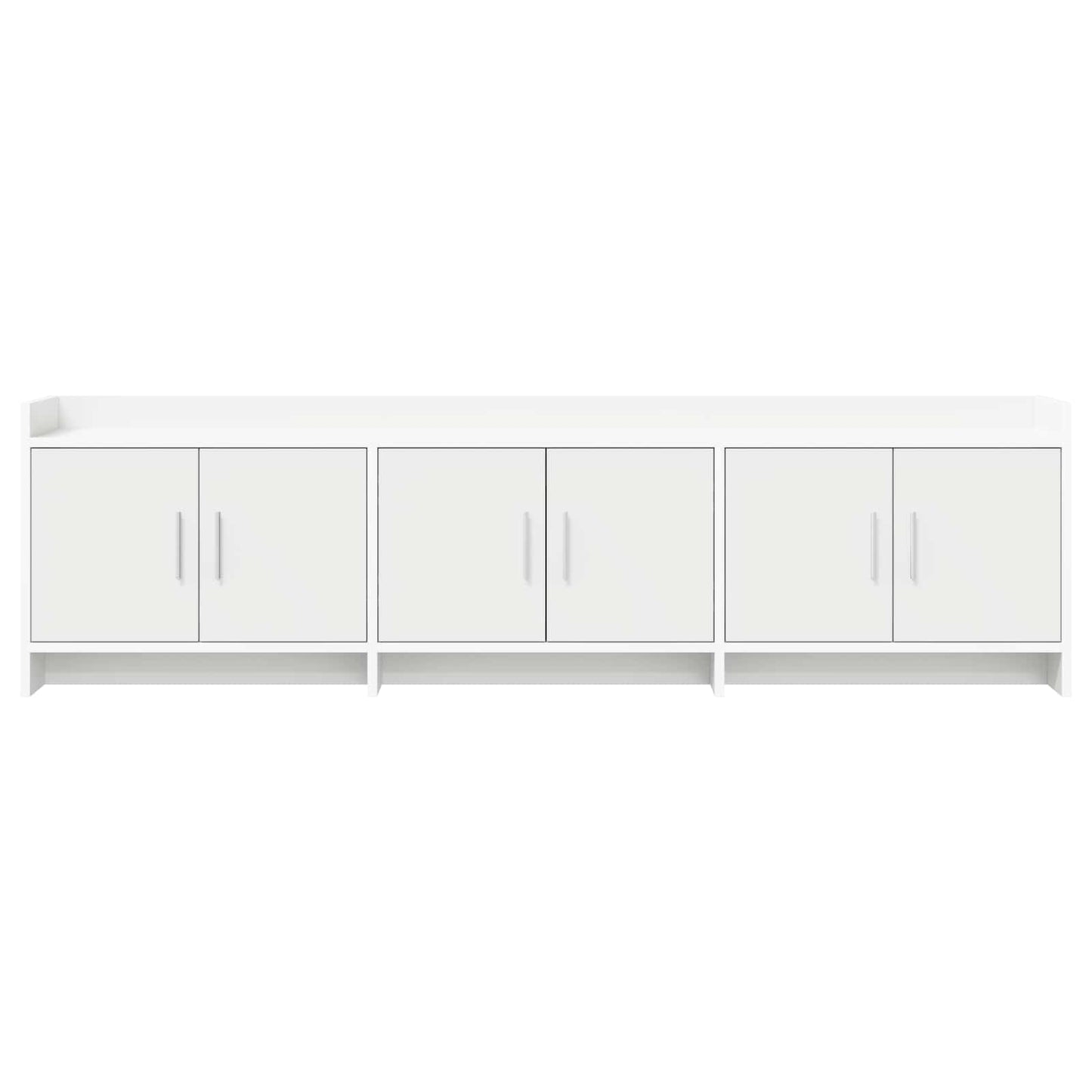 vidaXL Ντουλάπι TV 168 x 33 x 47 εκ. Λευκό Επεξεργασμένο Ξύλο