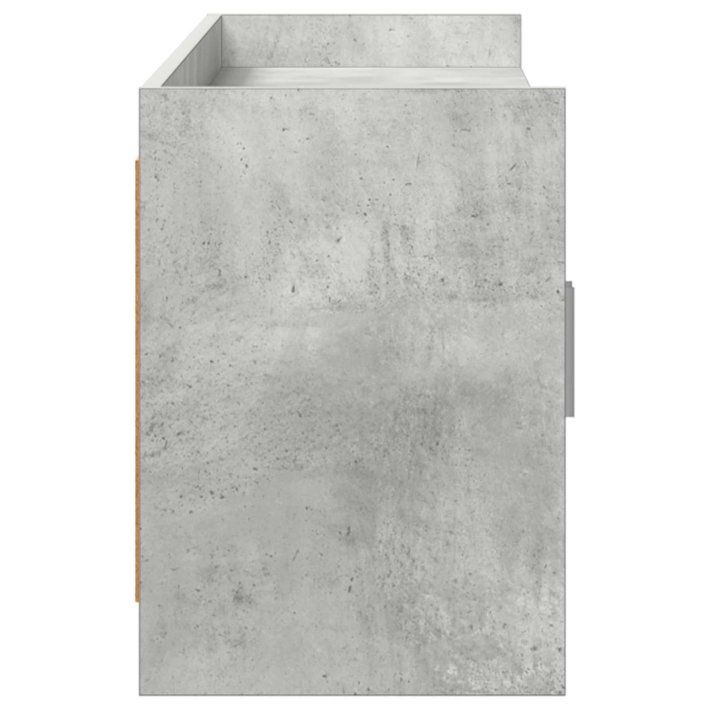 vidaXL Ντουλάπι TV 168 x 33 x 47 εκ. Γκρι Σκυροδέματος