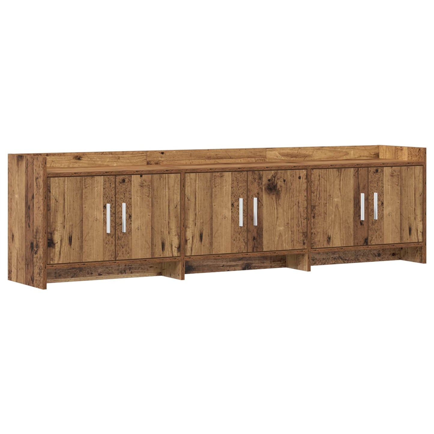 vidaXL Ντουλάπι TV 168 x 33 x 47 εκ. Παλαιωμένο ξύλο