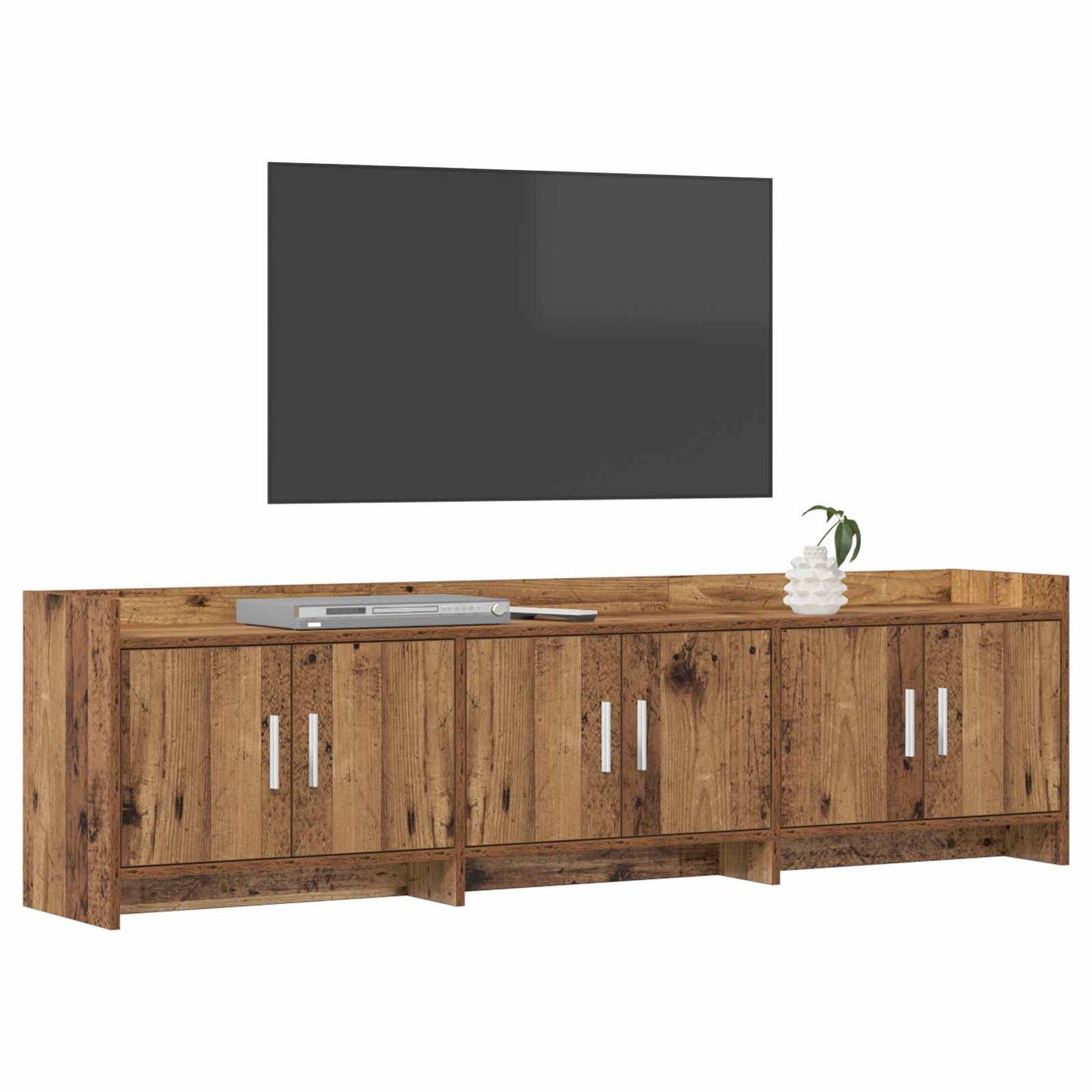 vidaXL Ντουλάπι TV 168 x 33 x 47 εκ. Παλαιωμένο ξύλο