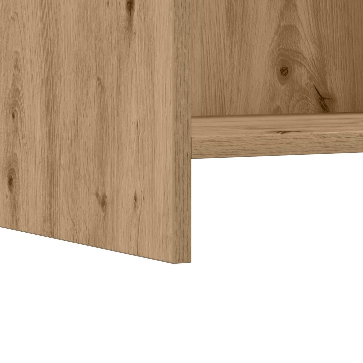 vidaXL Ντουλάπι TV 60 x 33 x 47 εκ. Artisan Δρυς Επεξεργασμένο Ξύλο