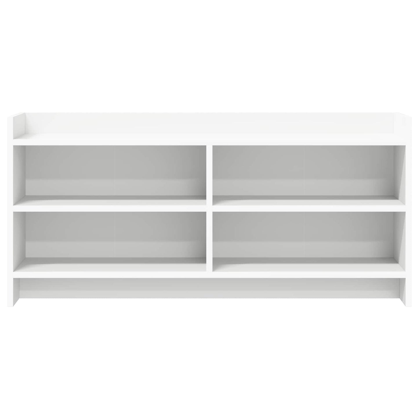 vidaXL Ντουλάπι TV 100 x 33 x 47 εκ Λευκό Επεξεργασμένο Ξύλο