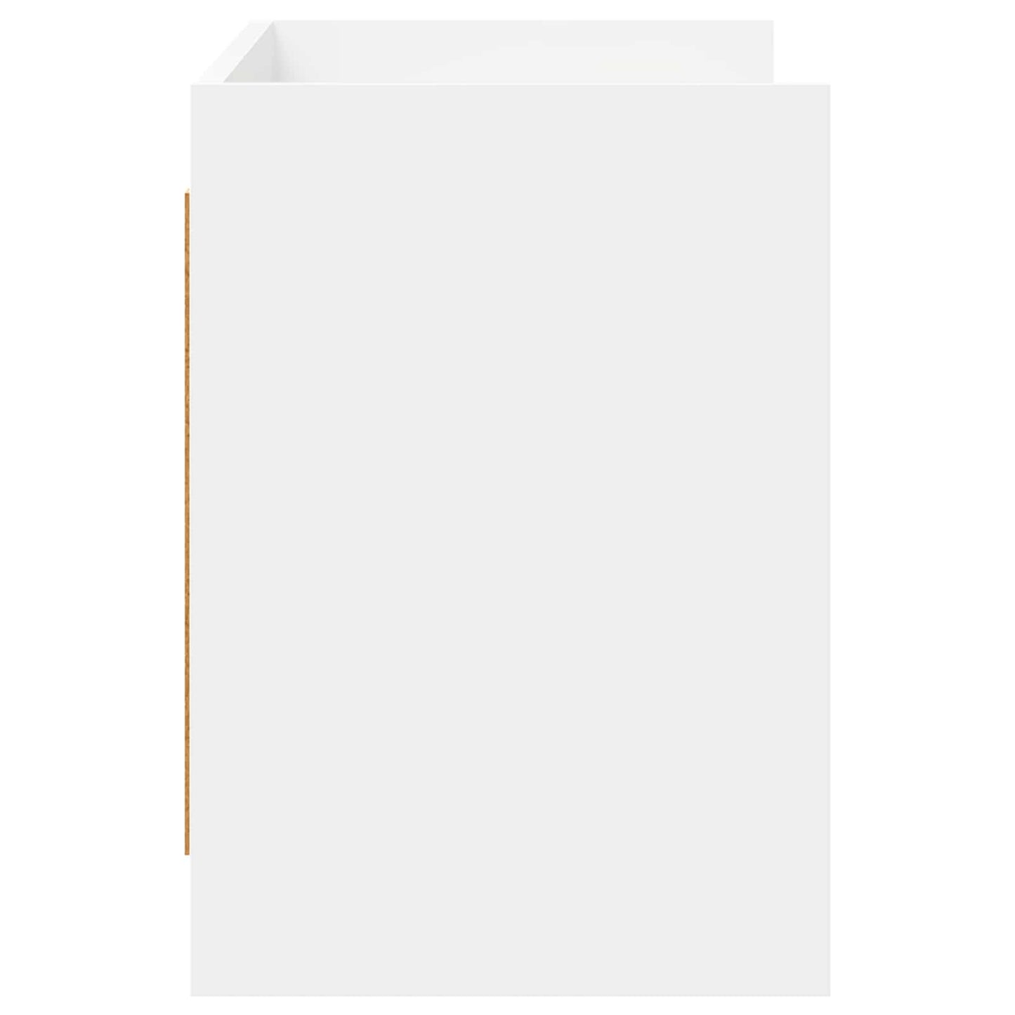 vidaXL Ντουλάπι TV 100 x 33 x 47 εκ Λευκό Επεξεργασμένο Ξύλο