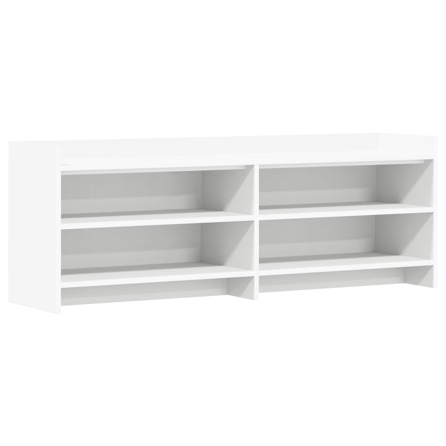 vidaXL Ντουλάπι TV 135 x 33 x 47 εκ. Λευκό Επεξεργασμένο Ξύλο