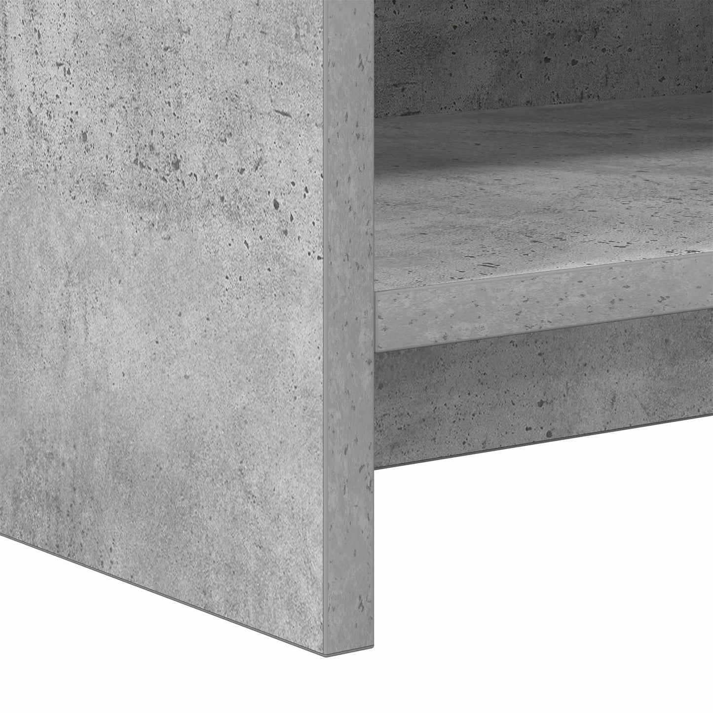 vidaXL Ντουλάπι TV 135 x 33 x 47 εκ. Γκρι Σκυροδέματος
