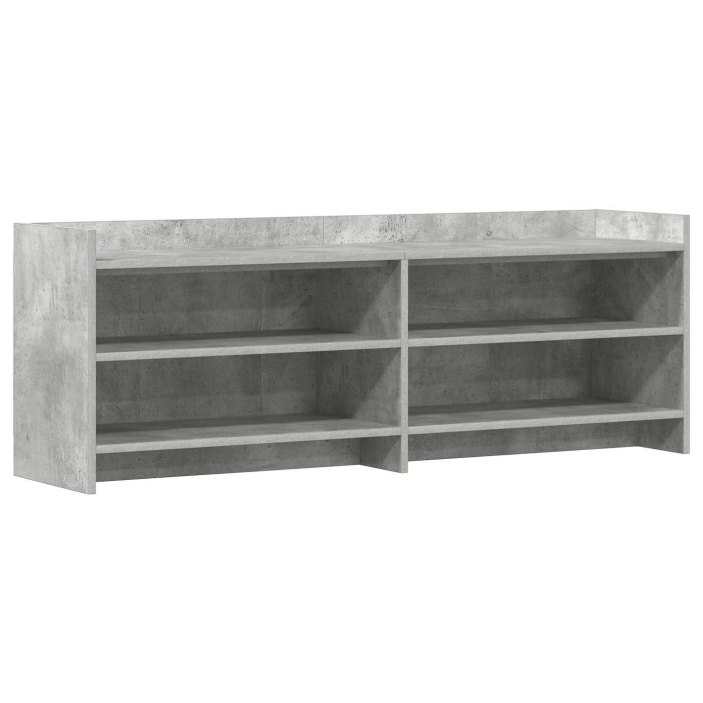 vidaXL Ντουλάπι TV 135 x 33 x 47 εκ. Γκρι Σκυροδέματος