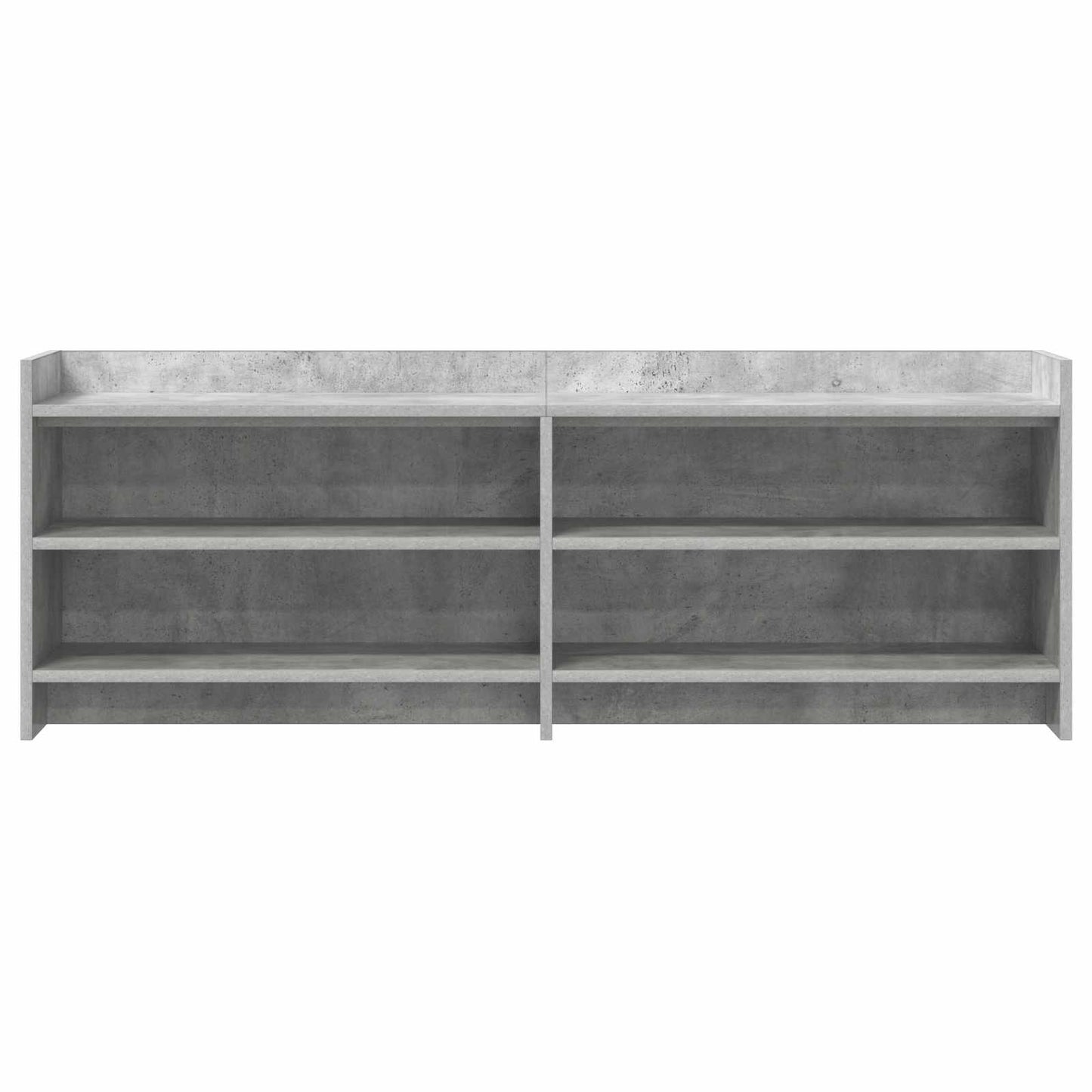 vidaXL Ντουλάπι TV 135 x 33 x 47 εκ. Γκρι Σκυροδέματος