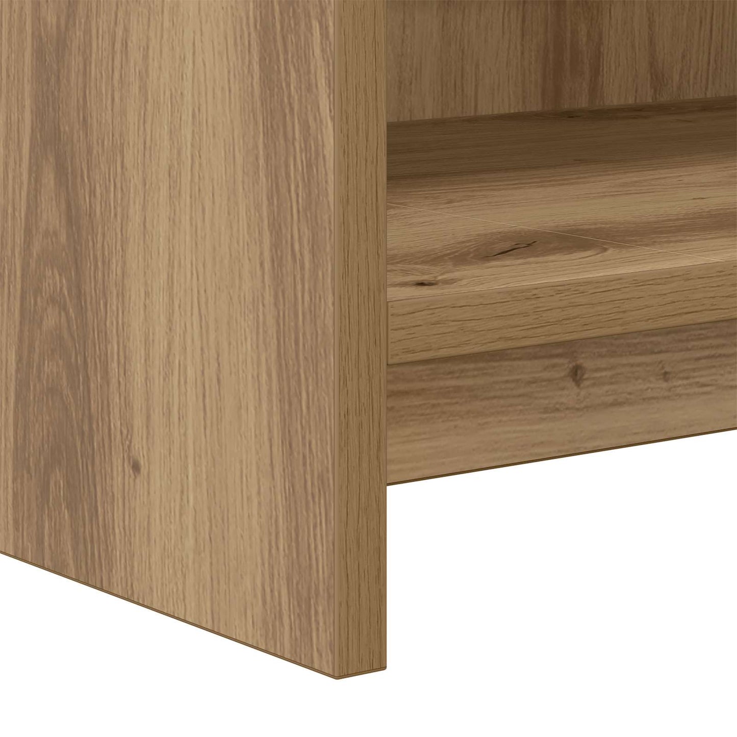 vidaXL Ντουλάπι TV 135 x 33 x 47 εκ. Artisan Δρυς Επεξεργασμένο Ξύλο