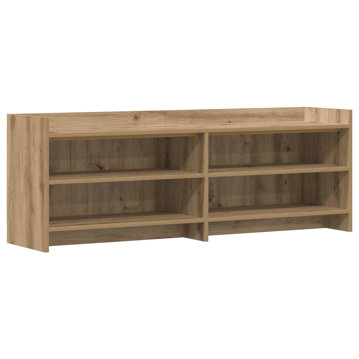 vidaXL Ντουλάπι TV 135 x 33 x 47 εκ. Artisan Δρυς Επεξεργασμένο Ξύλο