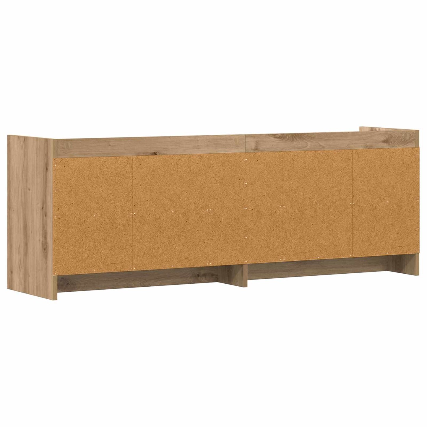 vidaXL Ντουλάπι TV 135 x 33 x 47 εκ. Artisan Δρυς Επεξεργασμένο Ξύλο