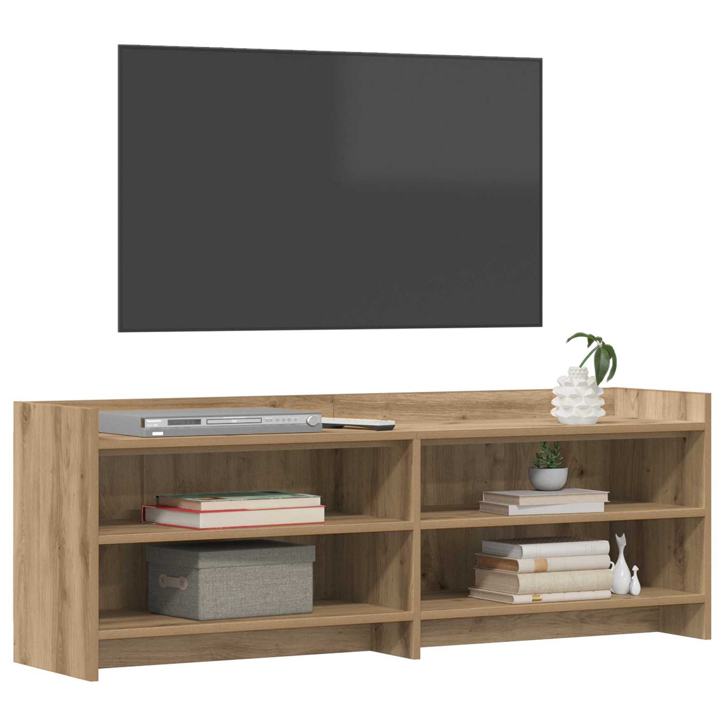 vidaXL Ντουλάπι TV 135 x 33 x 47 εκ. Artisan Δρυς Επεξεργασμένο Ξύλο