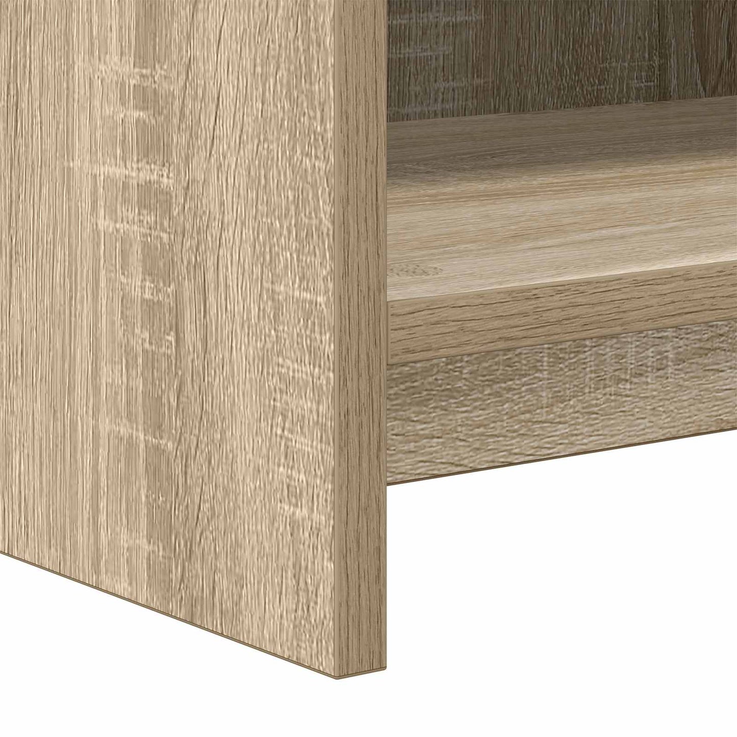 vidaXL Ντουλάπι TV 168 x 33 x 47 εκ. Sonoma Δρυς Επεξεργασμένο Ξύλο