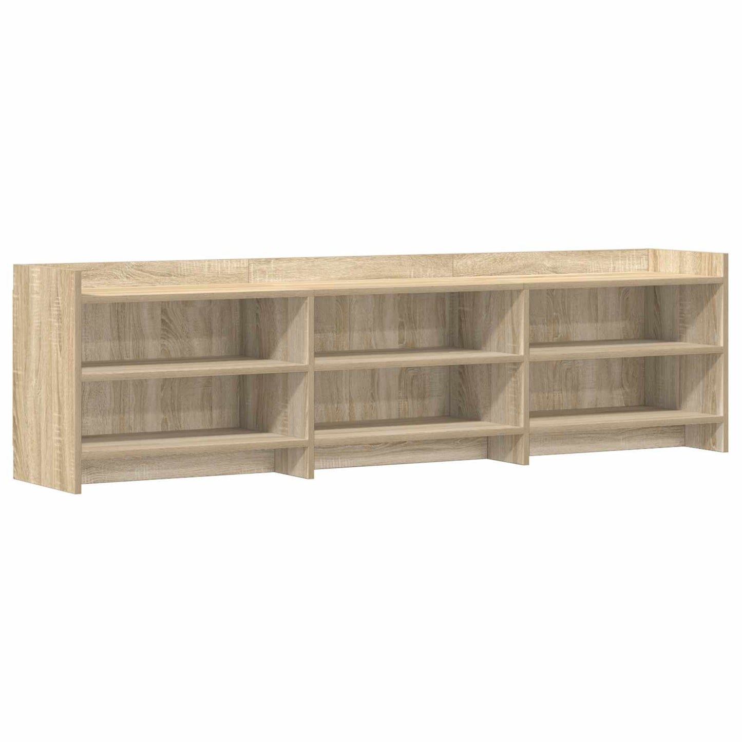 vidaXL Ντουλάπι TV 168 x 33 x 47 εκ. Sonoma Δρυς Επεξεργασμένο Ξύλο