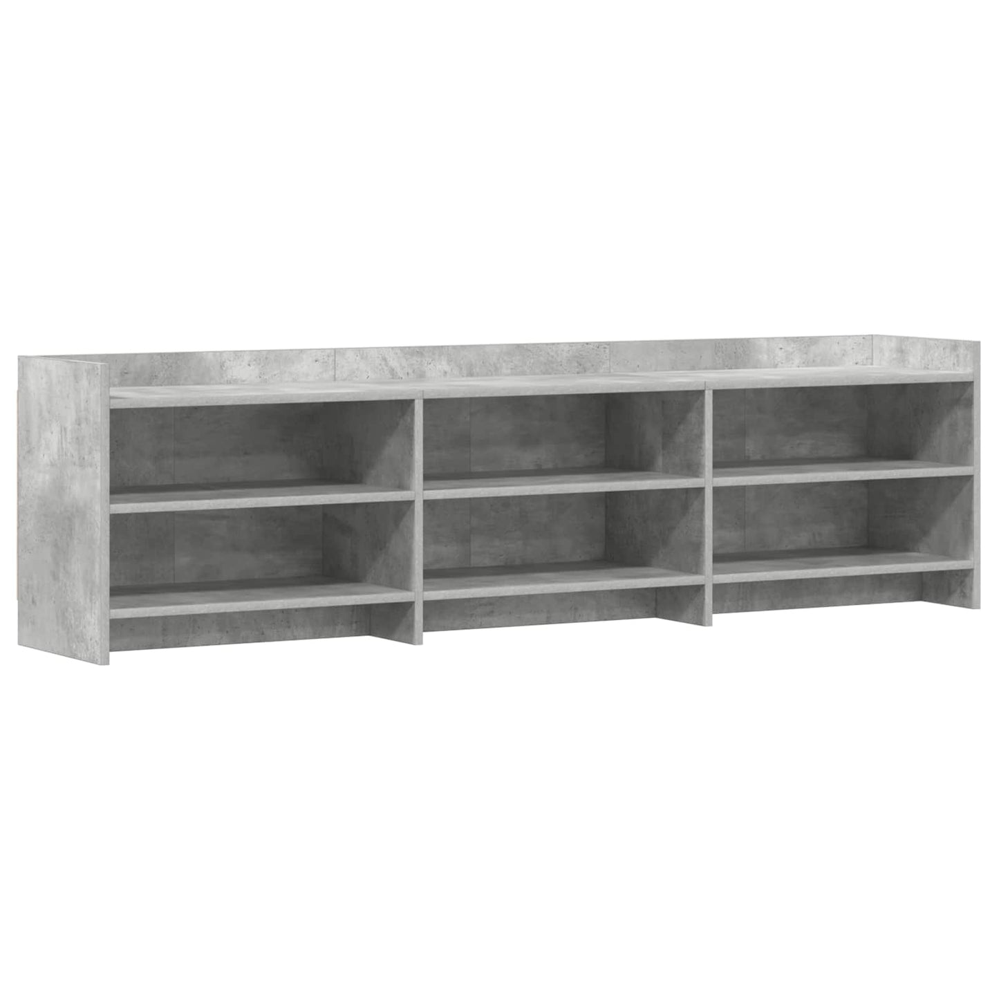 vidaXL Ντουλάπι TV 168 x 33 x 47 εκ. Γκρι Σκυροδέματος