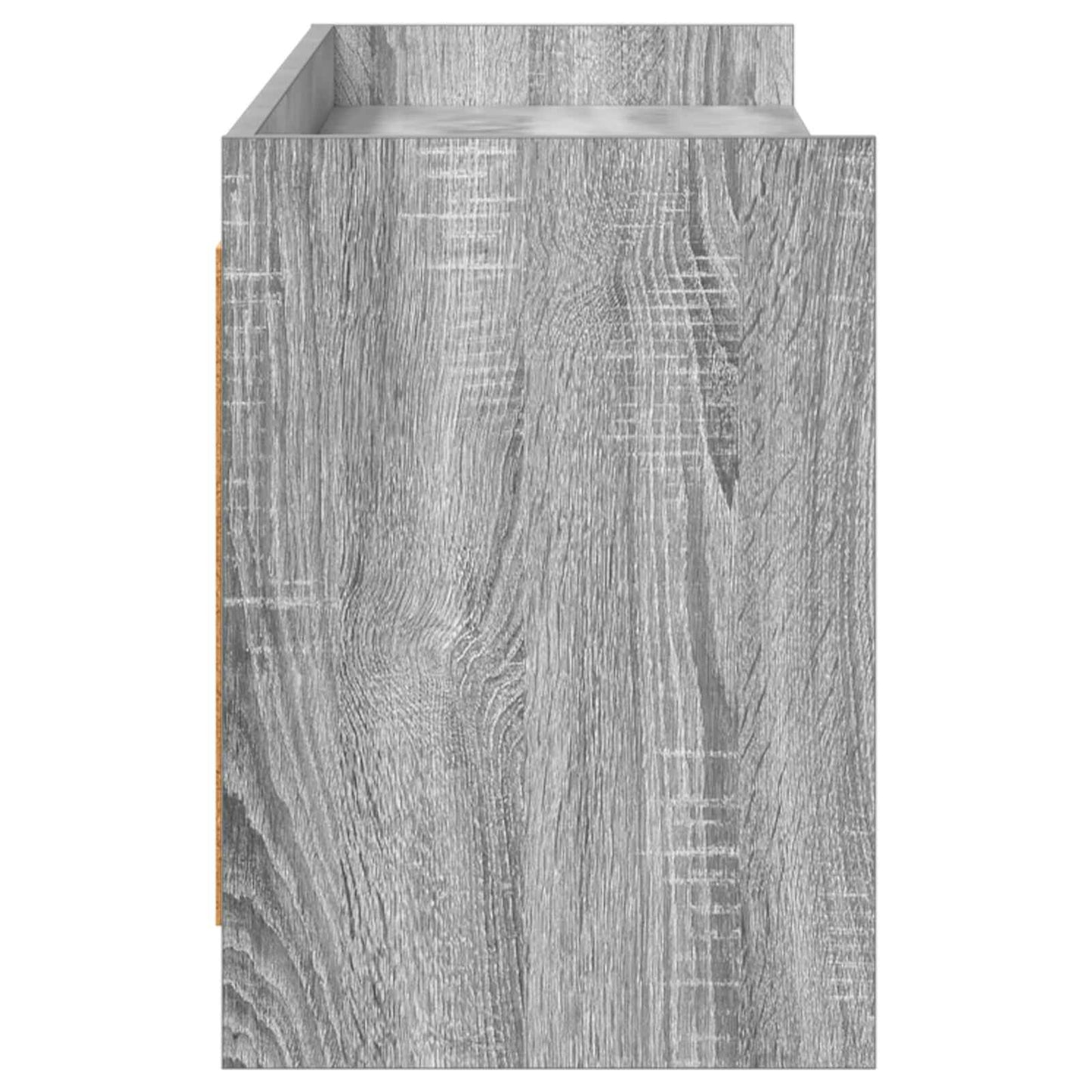 vidaXL Ντουλάπι TV 168 x 33 x 47 εκ. Γκρι Sonoma Επεξεργασμένο Ξύλο
