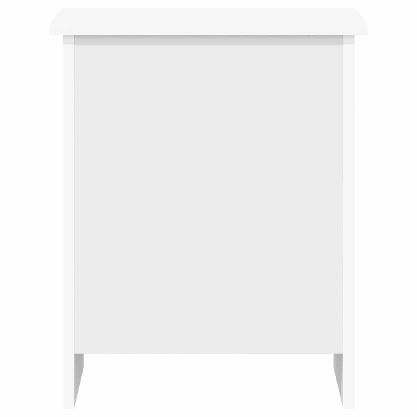 vidaXL Θήκη Αποθήκευσης Λευκό 40 x 40 x 50 cm Επεξεργασμένο Ξύλο