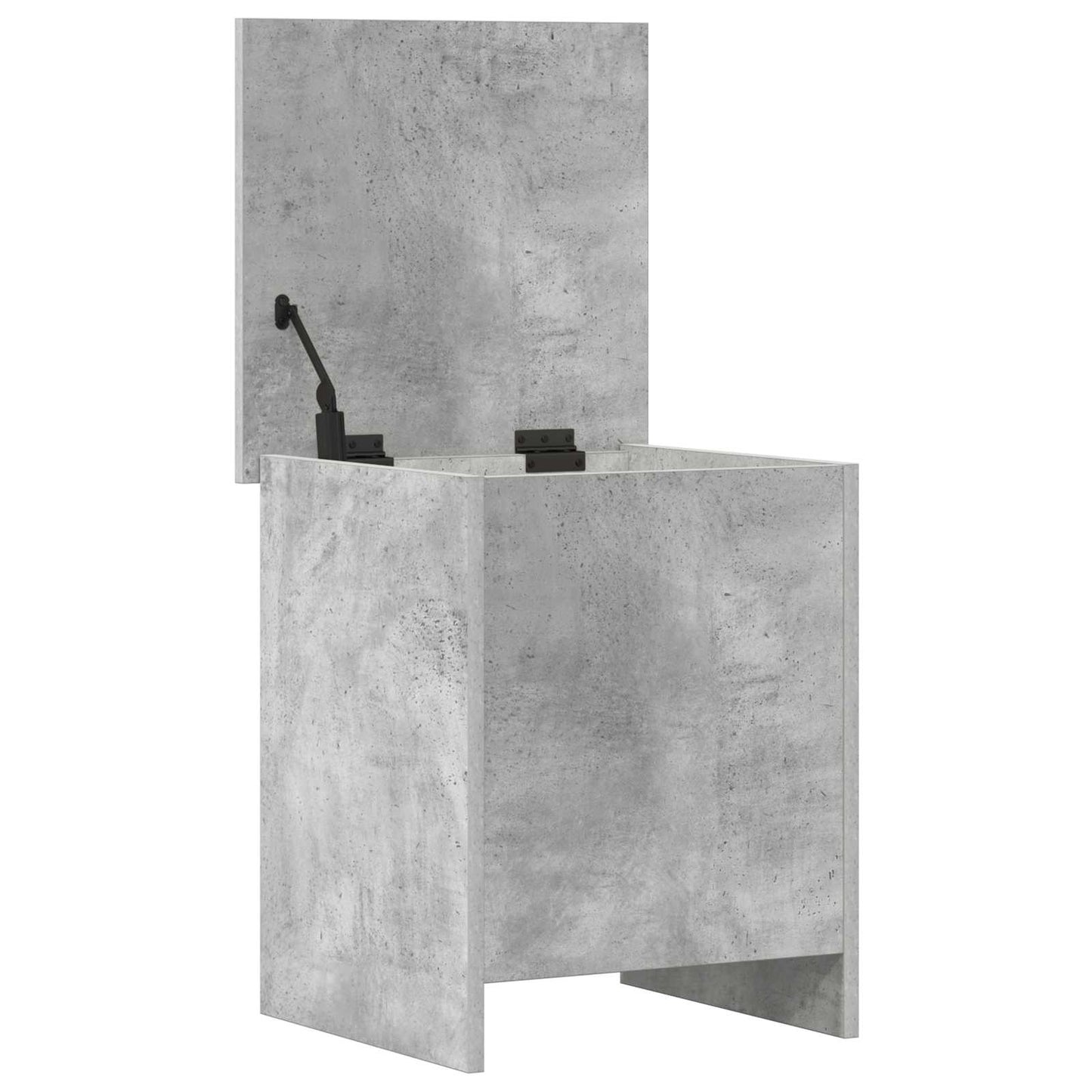 vidaXL Θήκη Αποθήκευσης Γκρι Σκυροδέματος 40 x 40 x 50 cm
