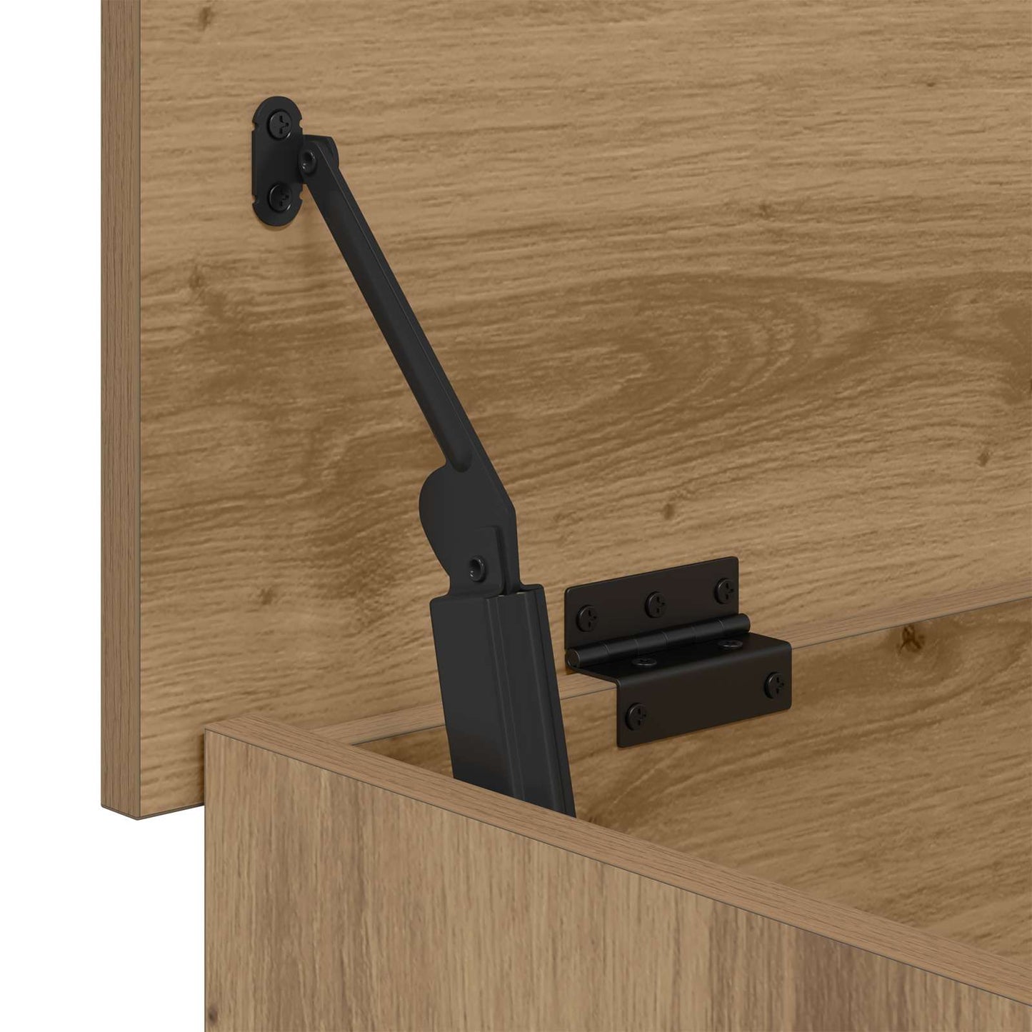 vidaXL Θήκη Αποθήκευσης με αποθήκευση Artisan Δρυς 40 x 40 x 50 cm
