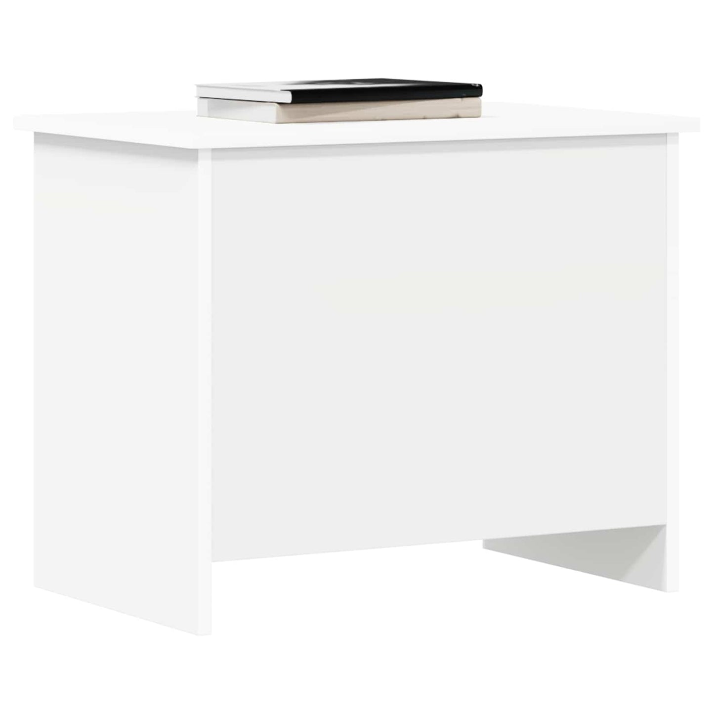 vidaXL Θήκη Αποθήκευσης Λευκό 60 x 40 x 50 cm Επεξεργασμένο Ξύλο