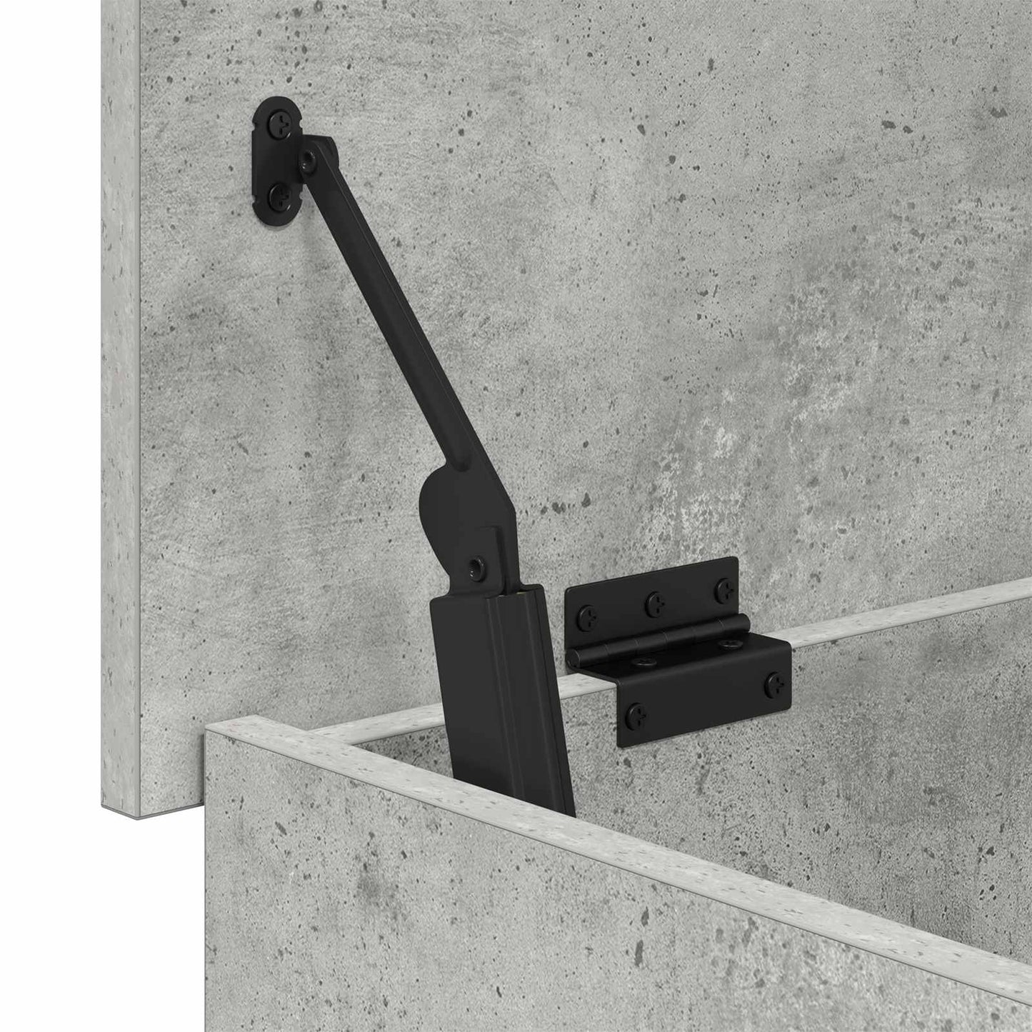 vidaXL Θήκη Αποθήκευσης Γκρι Σκυροδέματος 60 x 40 x 50 cm