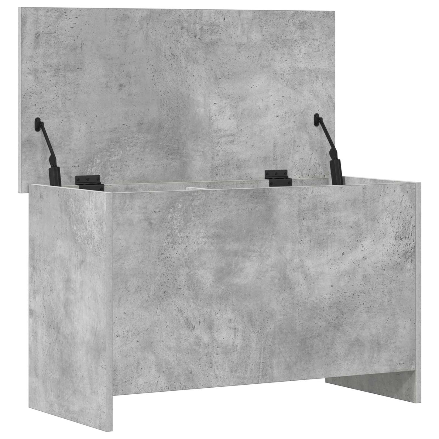 vidaXL Θήκη Αποθήκευσης Γκρι Σκυροδέματος 80 x 40 x 50 cm