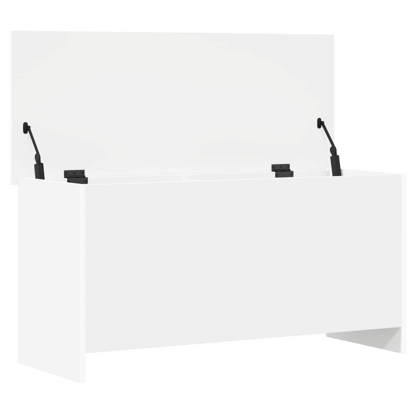 vidaXL Θήκη Αποθήκευσης Λευκό 100 x 40 x 50 cm Επεξεργασμένο Ξύλο