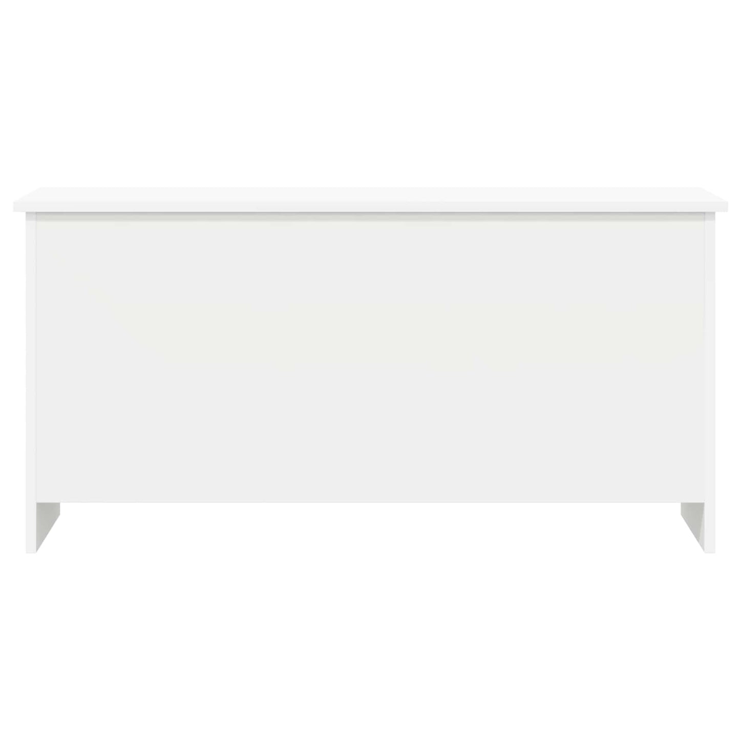 vidaXL Θήκη Αποθήκευσης Λευκό 100 x 40 x 50 cm Επεξεργασμένο Ξύλο